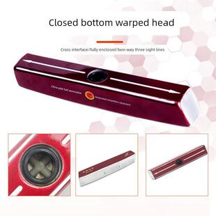 长寿牌密闭底CS-L翘式门球米棒杆槌头2棒4厘500克斜角头擦球式王