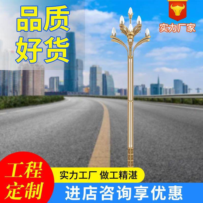 生产中华灯广场厂区道路灯8米10米景观灯民族特色大道组合灯