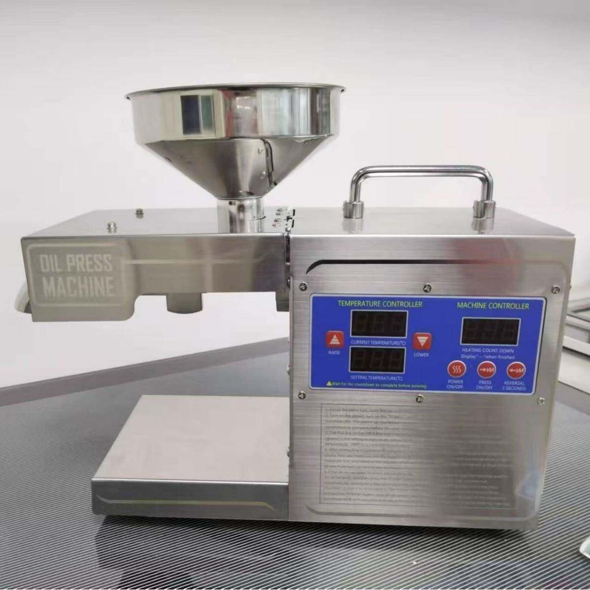 工厂价格家用五金智能全自动小型家用榨油机商用花生油榨油