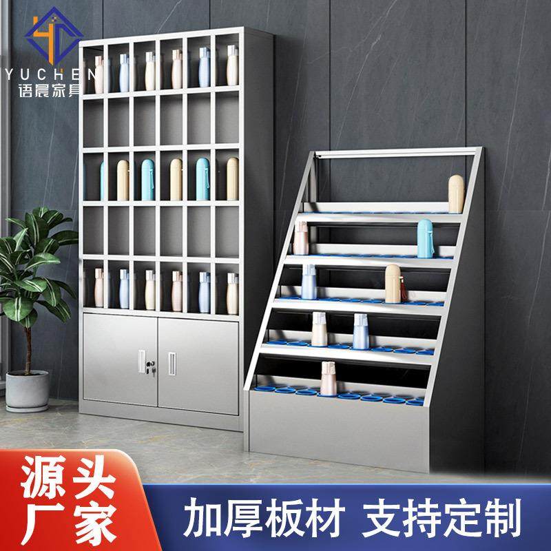 不锈钢水杯柜车间加厚员工茶杯多格存放柜学校多层不锈钢水杯架,商业/办公家具,办公储物柜,淘宝优惠券,粉丝福利购,淘宝优惠卷