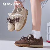 Navigare意大利小帆船板鞋 子女 休闲小众百搭鞋 女士2025新款 春夏季