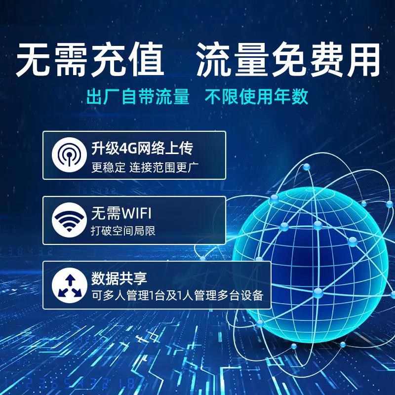 温室棚RS-*程湿度记录仪手机远实时监测光照二温氧化碳土壤大检测
