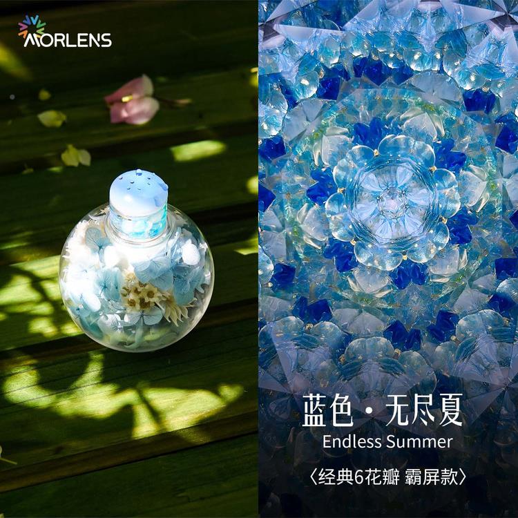 MZY魔棱【绣球花】万品花筒送男女朋友礼七夕物性创意礼盒个礼定