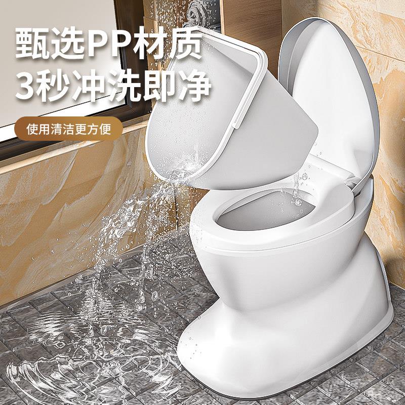 老人/坐便妇器家用孕产便器蹲便坐厕可移动马坐桶可携式尿桶改便