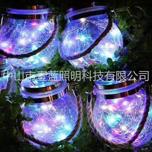 太阳能灯别墅水庭HOF院装饰花园布置院子阳台灯户外夜家用防挂树