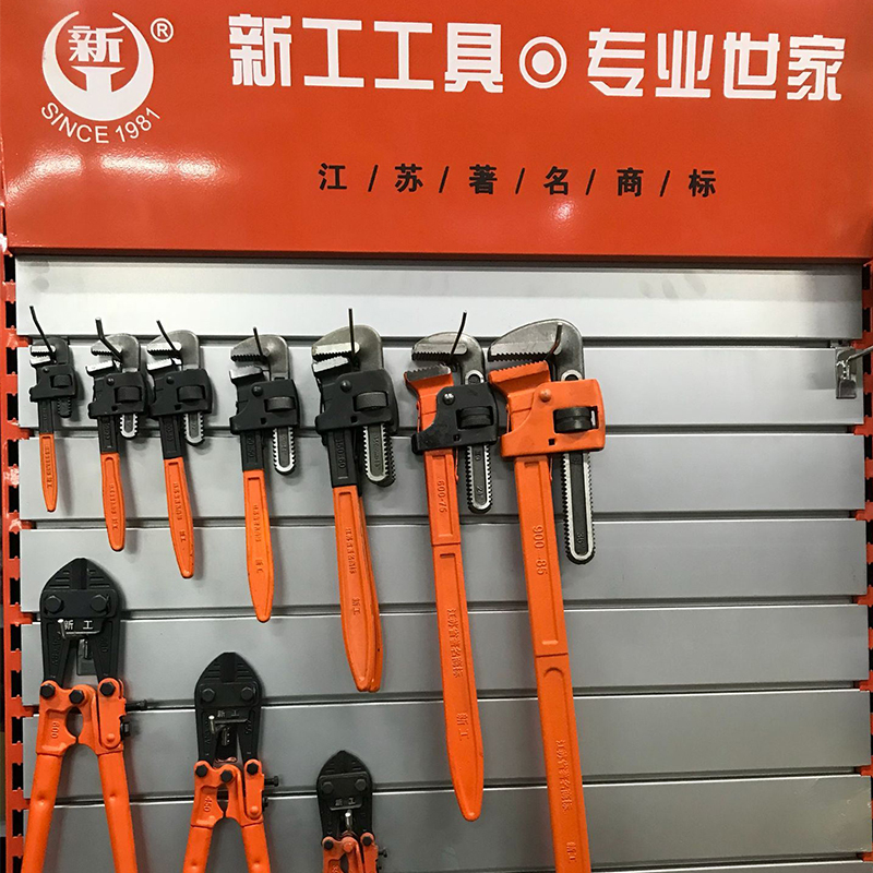 新工张家港天达管钳英式管子钳安装钳管道工具钳水管扳手圆管钳