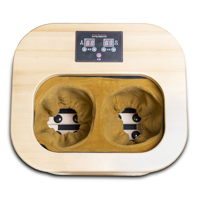 远红外线足浴桶无水理疗频谱汗蒸按摩加热养生泡脚家用蒸腿熏蒸桶