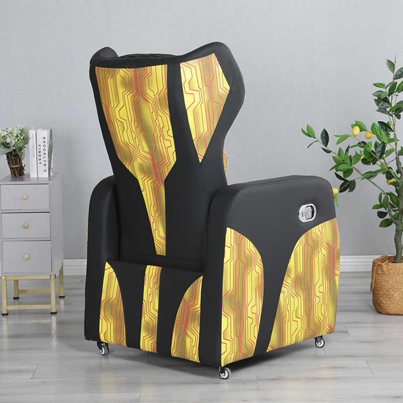 躺椅子电竞椅布艺皮艺高背单人网吧沙发网咖电脑沙发家用调节