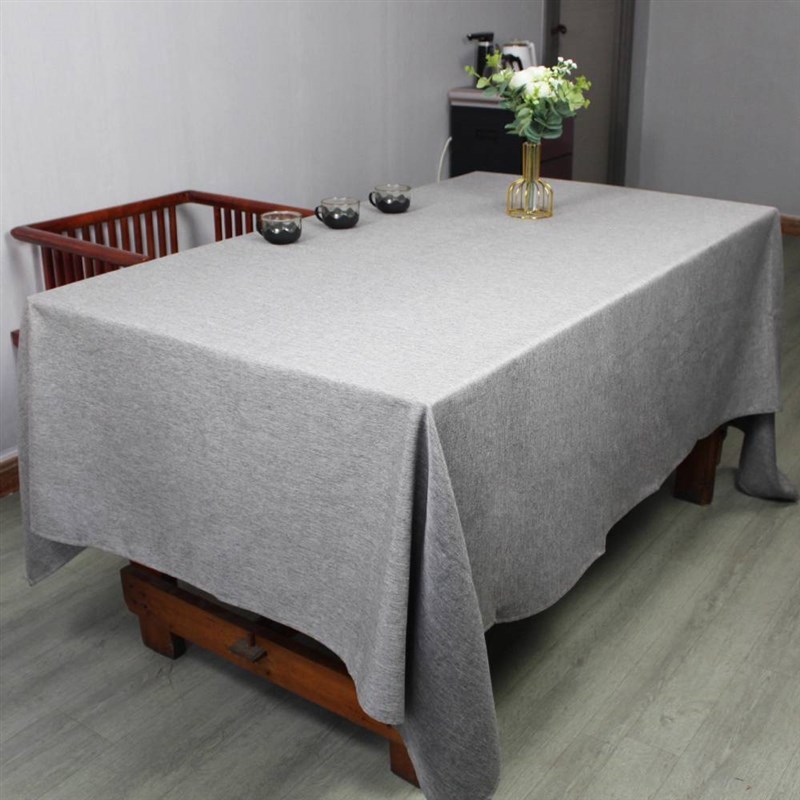 防水高级感会议室桌布办公室台布商务会展办公桌布艺长方形