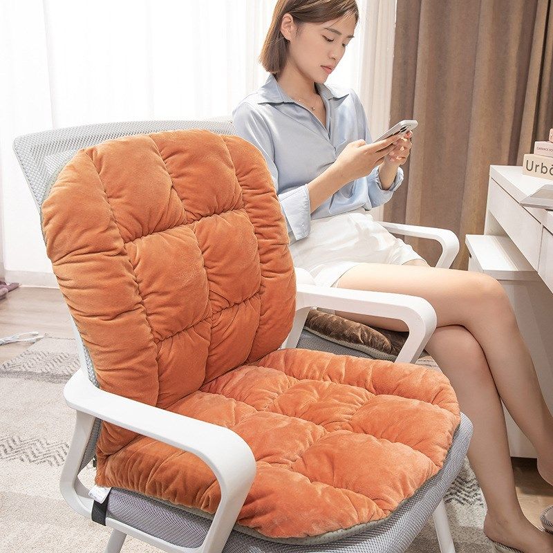 加热坐垫靠背一体办公室久坐冬季宿舍椅子垫拆洗加厚超柔绒屁垫,居家布艺,椅垫,淘宝优惠券,粉丝福利购,淘宝优惠卷