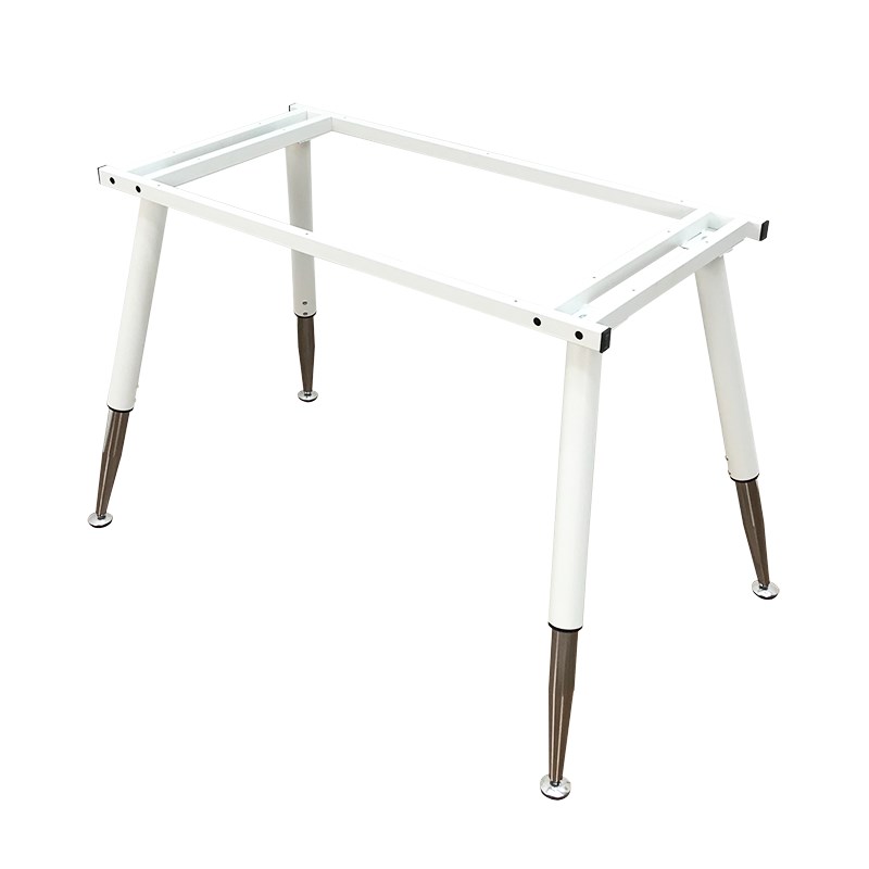 电镀电脑办公桌架铁艺吧台桌腿家用茶几书桌子脚工作餐桌定制