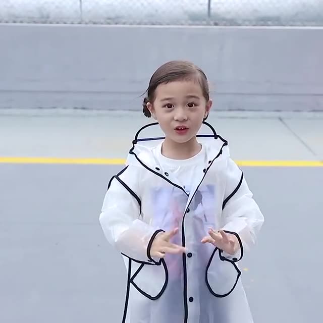 卡通恐龙印花儿童雨衣男童幼儿园雨披女童幼童学生斗篷式雨衣