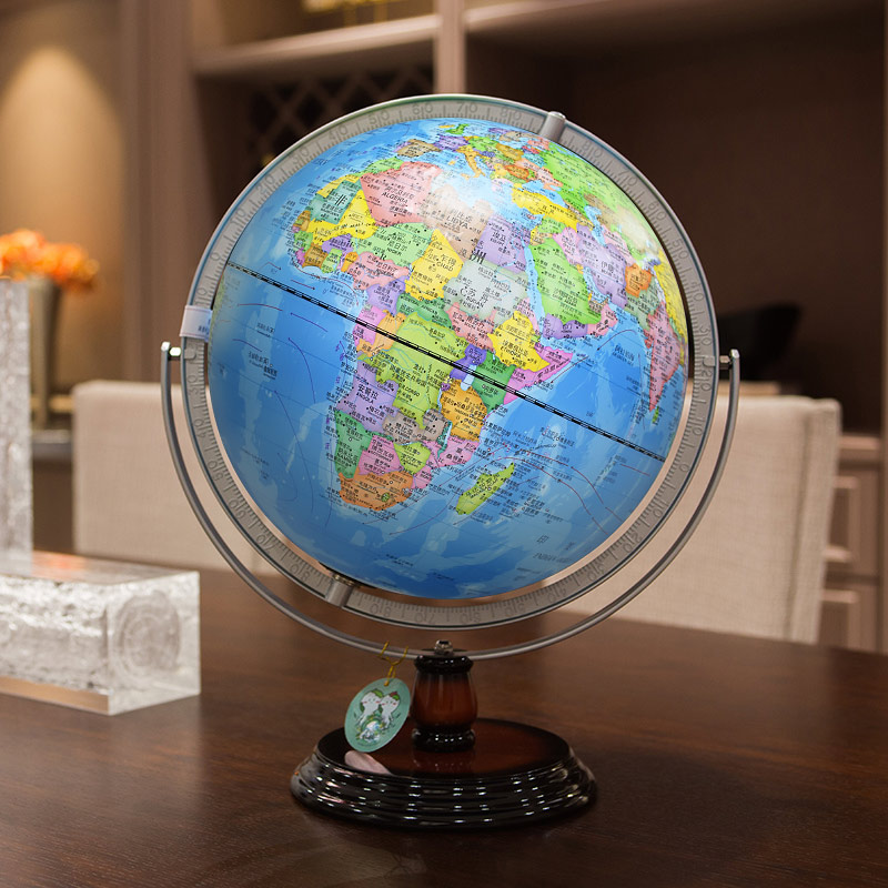 funglobe触控灯3D凹凸立体悬浮雕32CM点读地球仪高清中英文教学版
