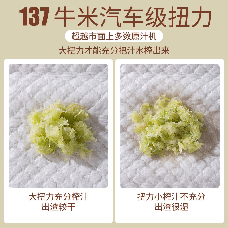 榨汁机汁渣分离家用全自动慢磨大口径免切过滤炸水果果汁机原汁机