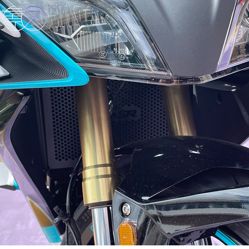 适用于春风SR 改装水箱网 不锈钢水箱护网 散热器保护网罩配件