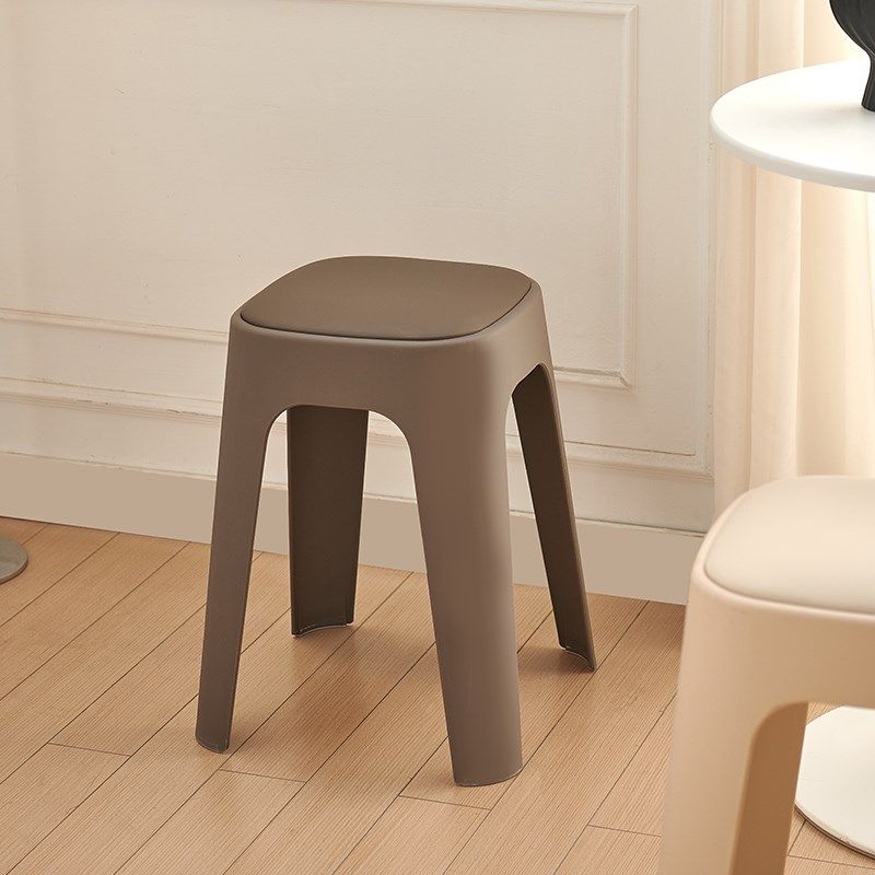 塑料家用叠放软包方凳现代板凳结实耐用客厅餐桌椅子,住宅家具,其它凳子,淘宝优惠券,粉丝福利购,淘宝优惠卷