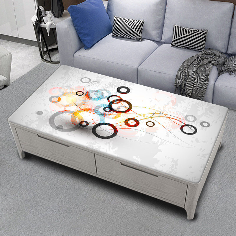 现代D茶几桌布餐桌垫防水防油免洗家用档加厚新茶几垫,居家布艺,桌布,淘宝优惠券,粉丝福利购,淘宝优惠卷
