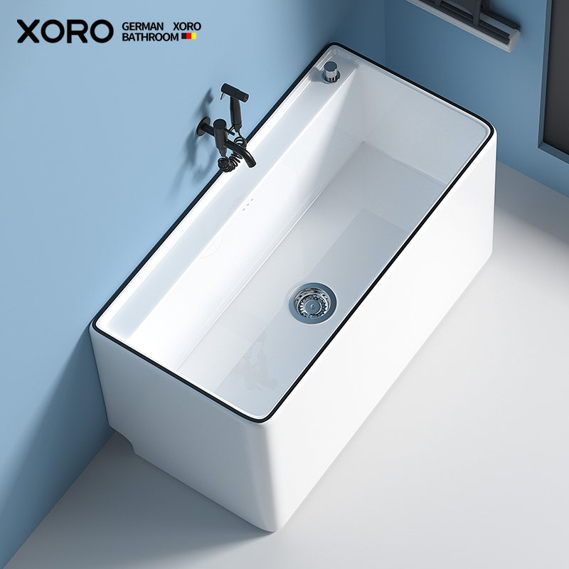 XORO拖把池阳台家用陶瓷拖布池超大号加长水池墩布池大尺寸落地式