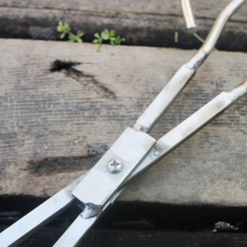 不锈钢捡垃圾夹子火钳子加长烧饼夹环卫钳厕所拾物器火剪铁夹碳