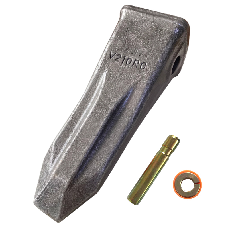 临工挖掘机205 210 2 5F耐磨斗齿岩石土方平尖齿特尖破冰加长