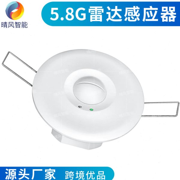 智能开关微波感应器5.8G感应开关楼道LED感应开关 D05