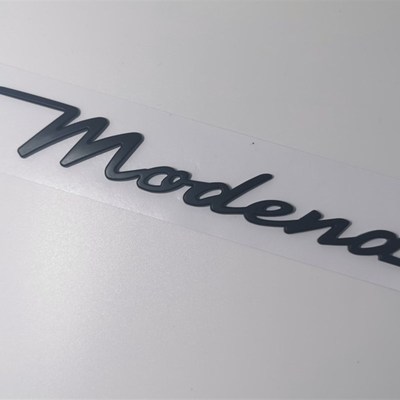 适用于玛莎拉蒂2022款莱万特吉博力总裁机盖标侧标modena车标改装