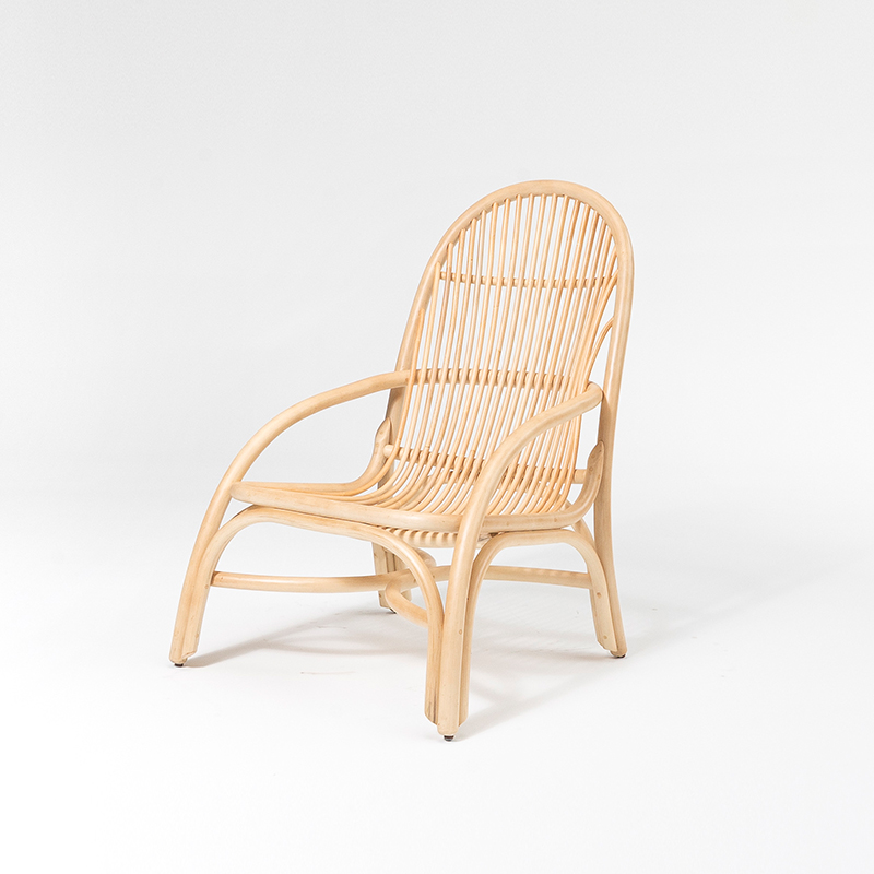 TENG休闲椅 致家家居 阳台单人沙发椅印尼天然藤椅休闲躺椅客厅