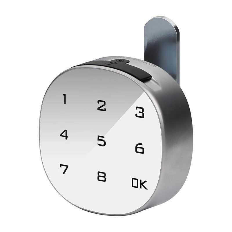 信报箱文件衣柜子门健身柜锁子指纹触摸屏电子智能密码锁抽屉锁