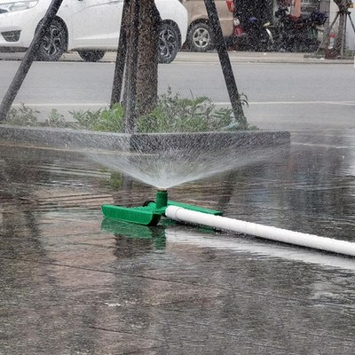 房顶降温喷水器屋顶喷淋除尘自动旋转喷头喷灌绿化园林浇水洒水器