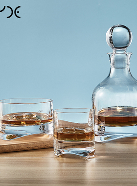 Nud土耳其努德水晶威士忌酒樽分酒存酒器酒瓶 创意洋酒杯子