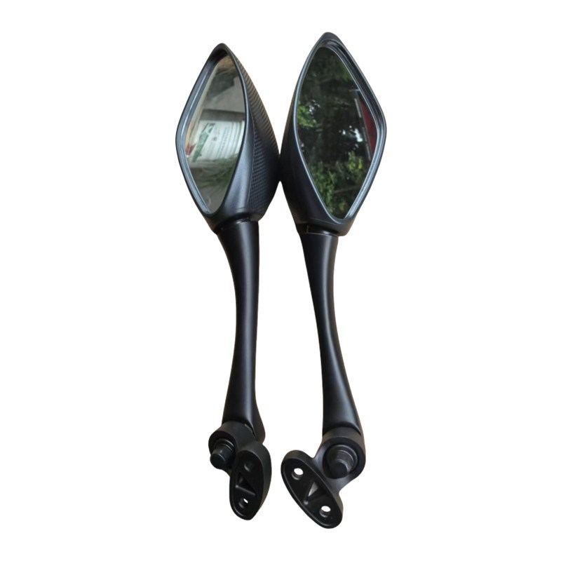 钱江赛600RS摩托车原装配件QJ700GS-L后视镜左右反光镜倒车镜子