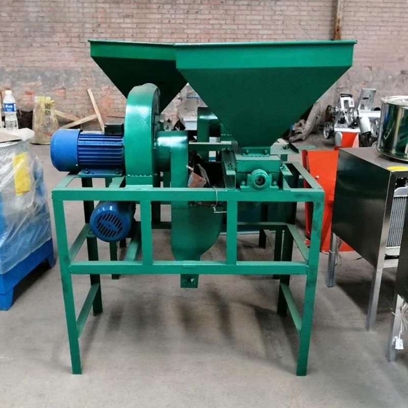 全自动花生剥壳机动力强劲脱壳机不伤种子油坊用花生种子剥壳机