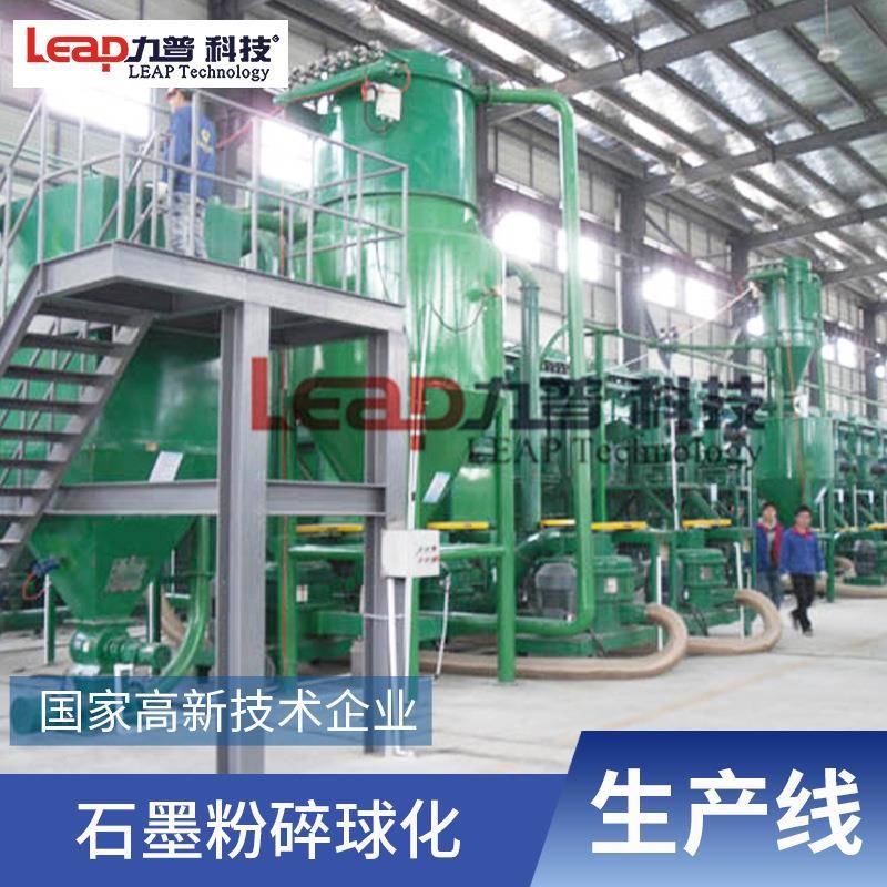 石墨球化设备线球形石墨设备大型揉丝一体GWM-80系列气流粉碎机