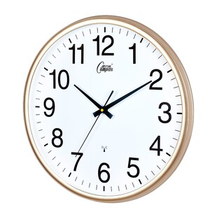 康巴丝钟表挂钟客厅静音挂表大号电子钟定制标准化考场电波钟