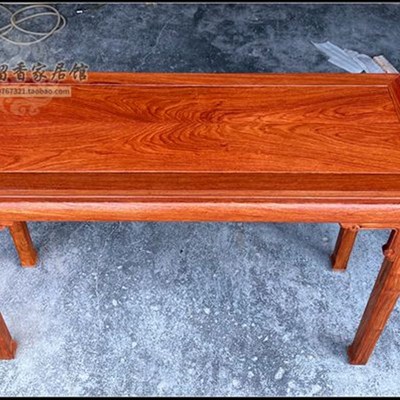 红木条案梨木桥台刺猬紫檀玄关桌家具神台古典实木香案供桌