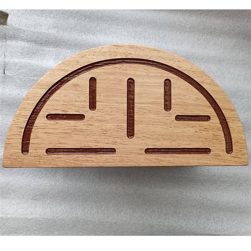 圆形门拉手定制玻璃门实木门把手刻字半圆形对装推拉大门扶手