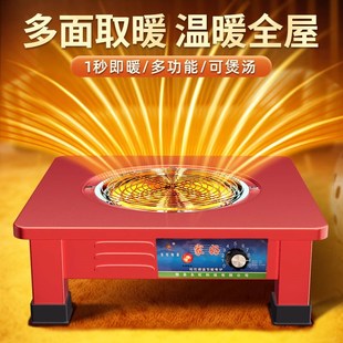 烤火炉家用取暖电炉子取暖器节能电火盆电烤炉小型电热炉