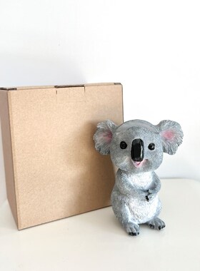 爱考拉眼镜托镜架支架创意礼品树脂装饰室内办公室桌面