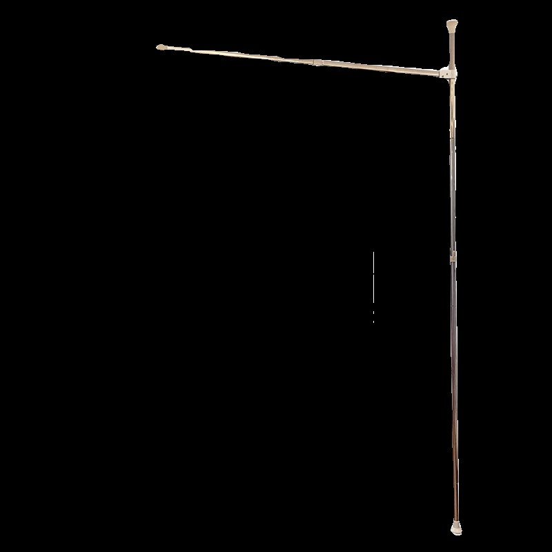 天地杆横杆可升降32mm不锈钢加粗加厚支架 圆顶吊顶蚊帐升级挂杆