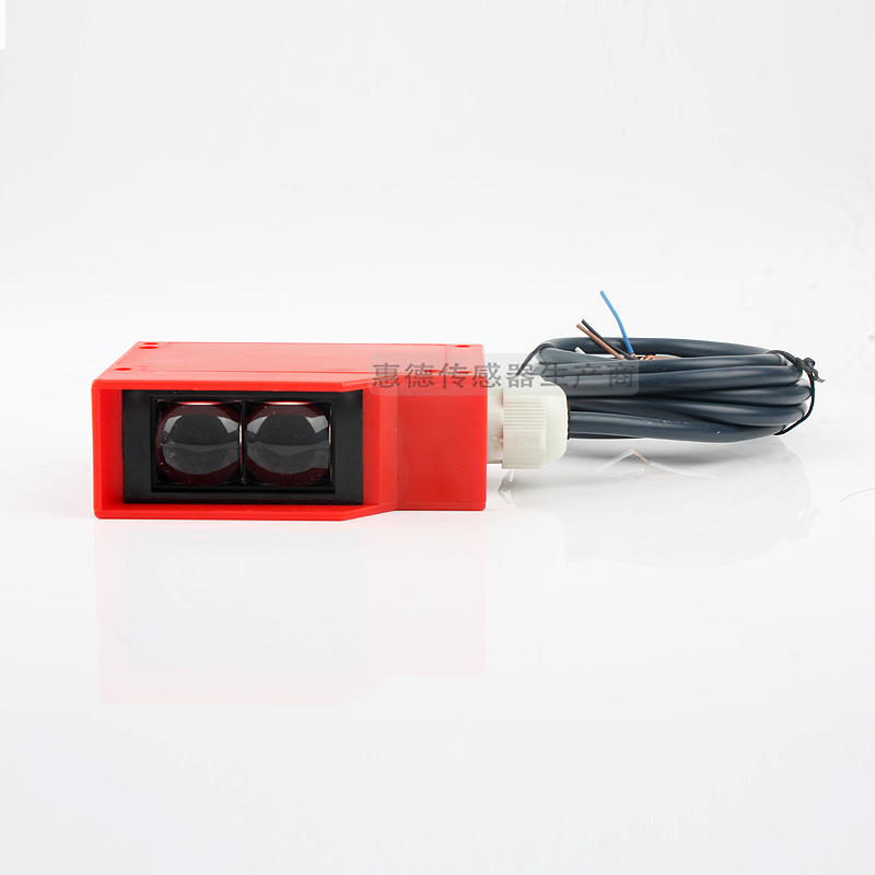 红外线漫反射光电感应开关工程车洗车机汽车感应器五线DC12-24V