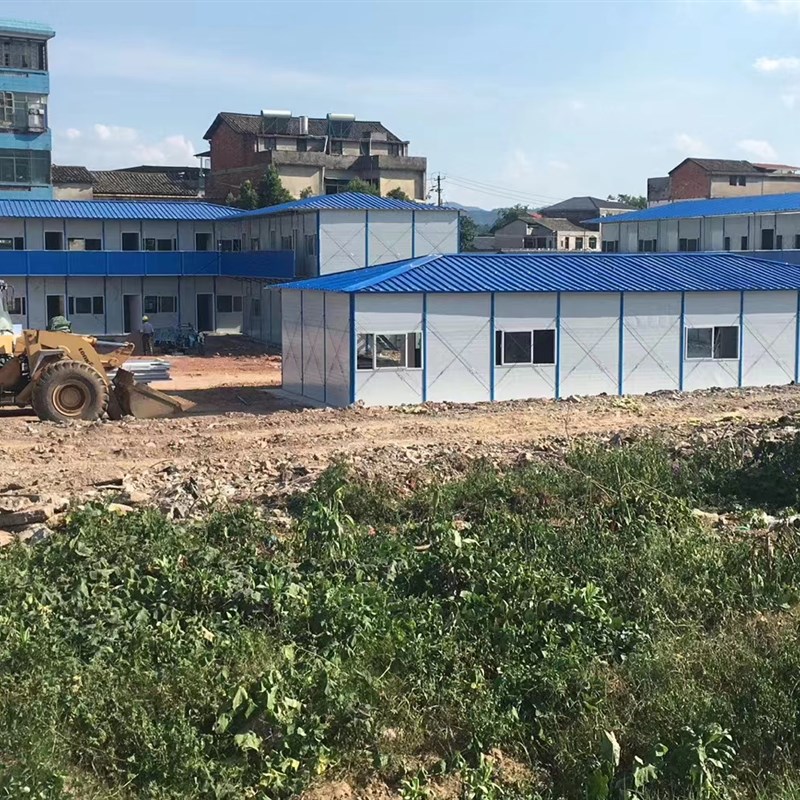 板房集装箱移动房办公室阳光房简易房别墅工地住人钢活动板房定制