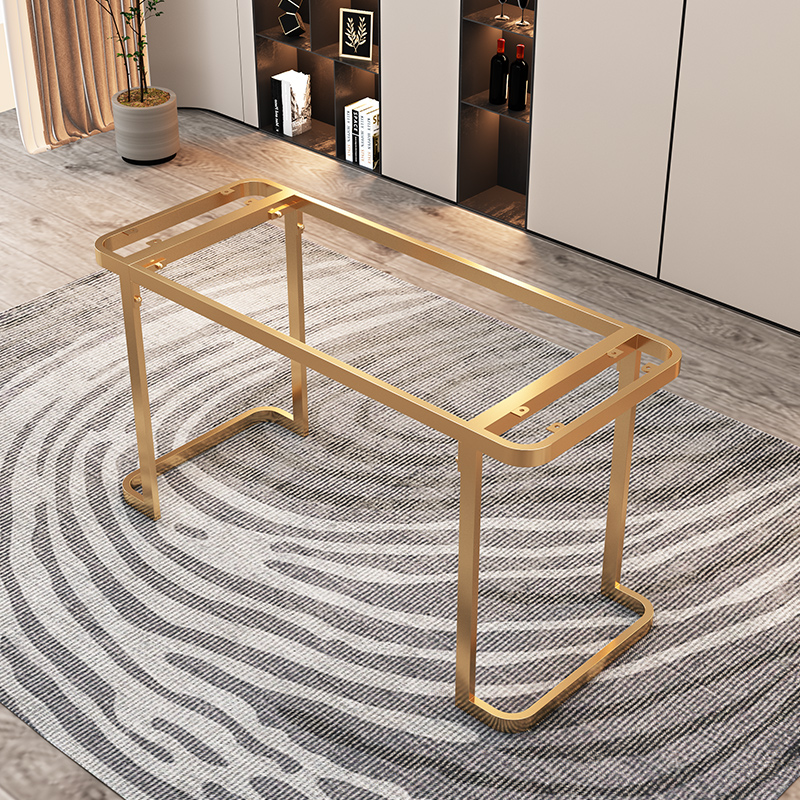 铁艺桌腿支架岩板桌架底座书桌桌子腿金属桌脚餐桌腿铁架架子定制