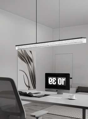 帕莎意式极简吊灯现代吧台创意餐桌饭厅设计师端长条灯