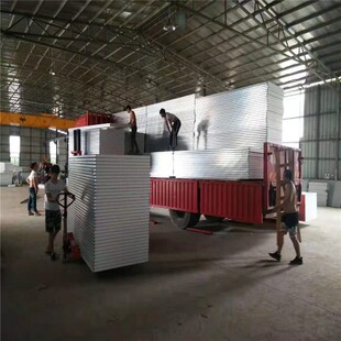 彩钢板隔墙吊顶无尘净化车间 彩钢泡沫夹板岩棉彩钢板