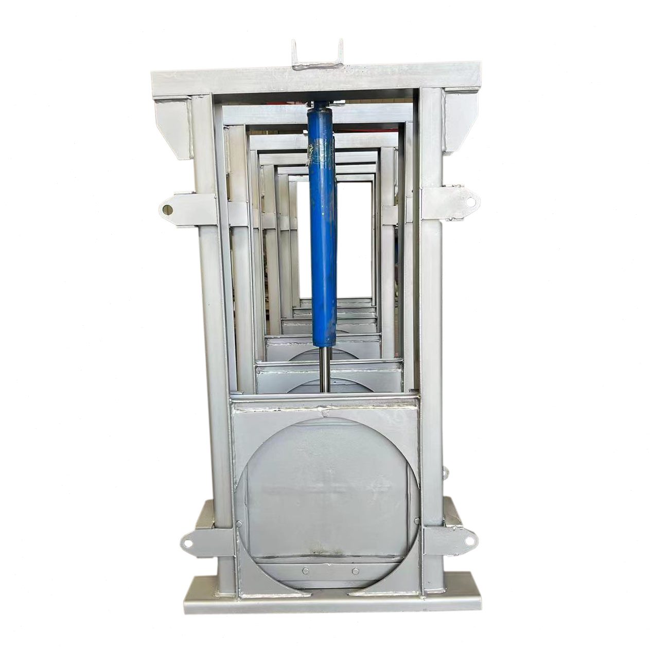 液动限流闸门智能一体化不锈钢调流闸门雨污分流截流井液压限流阀