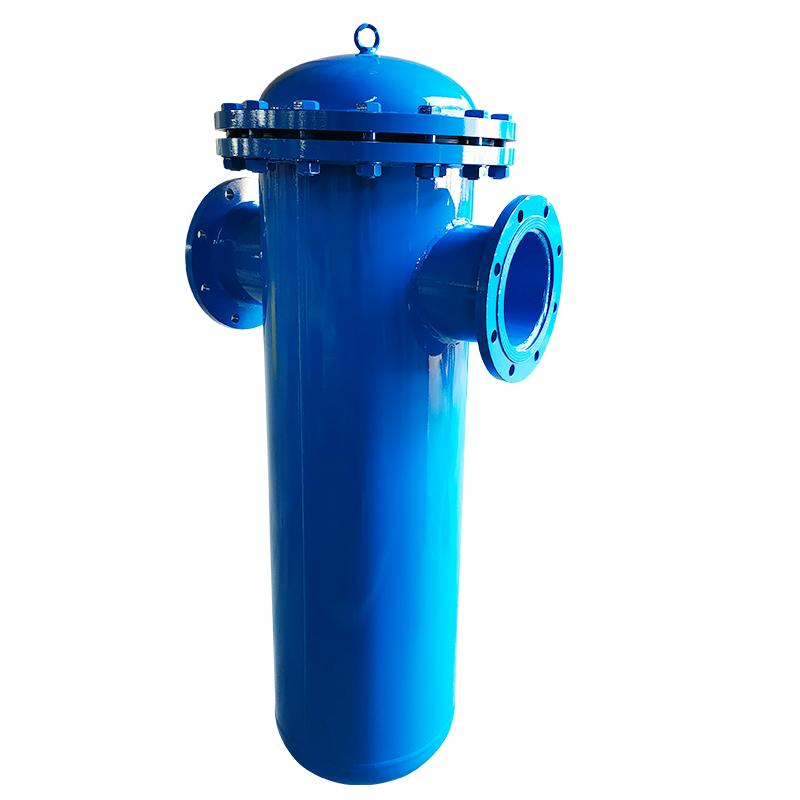 法兰空压机油水分离碳钢压缩空气精密空气DN5//100/1