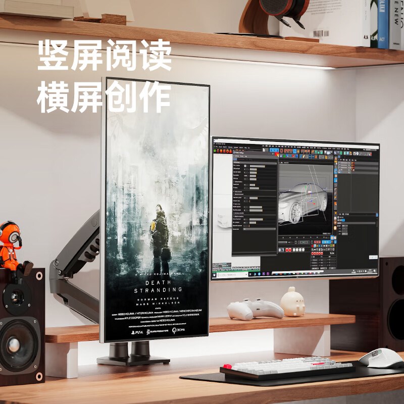 NBF160-FP笔记本支架臂双屏显示器支架臂笔记本电脑升降增高架