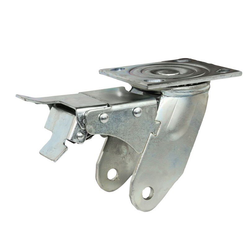 林春4系5寸重型双轴尼龙刹车万向轮承载320公斤脚轮4-5WNB56-SC1