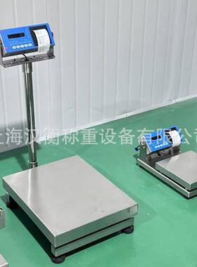 HH-EX300公斤本安型防爆电子台秤304不锈钢带打印