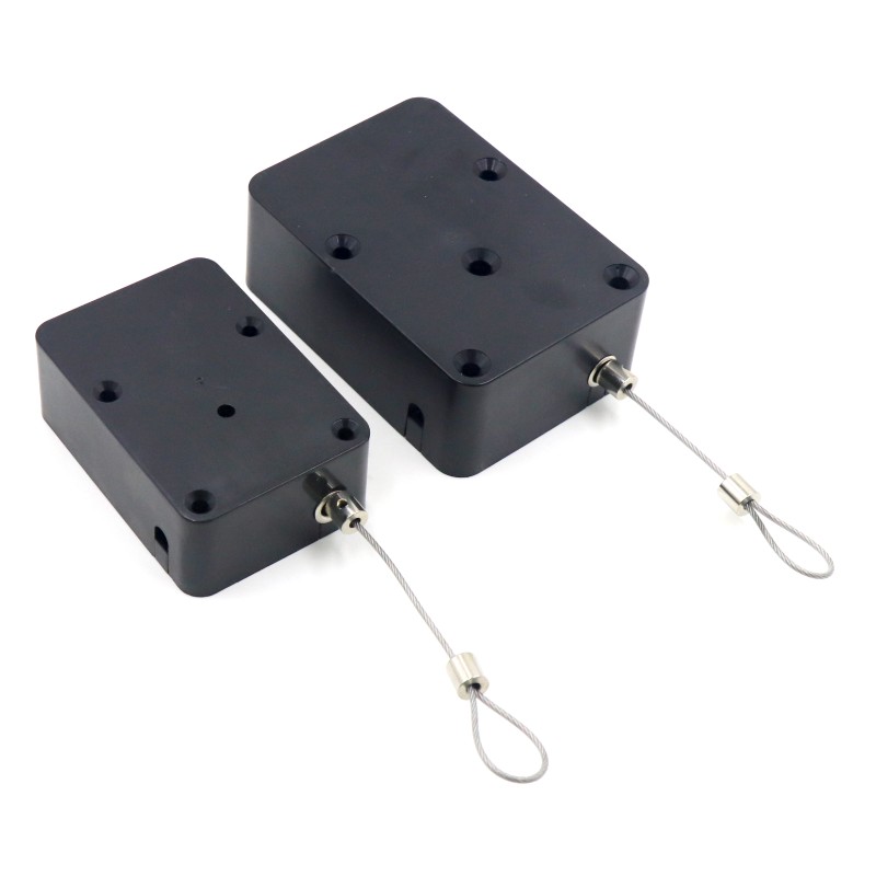 热销新款强力伸缩卷线器 灯饰悬挂停顿卡位自动回缩钢丝绳收线盒